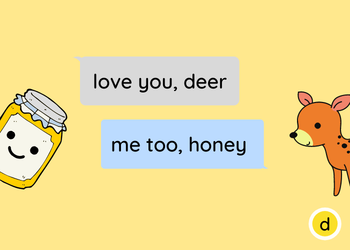 Love you, deer