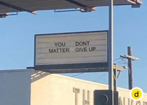 You matter, don’t give up | Diktado’s blog